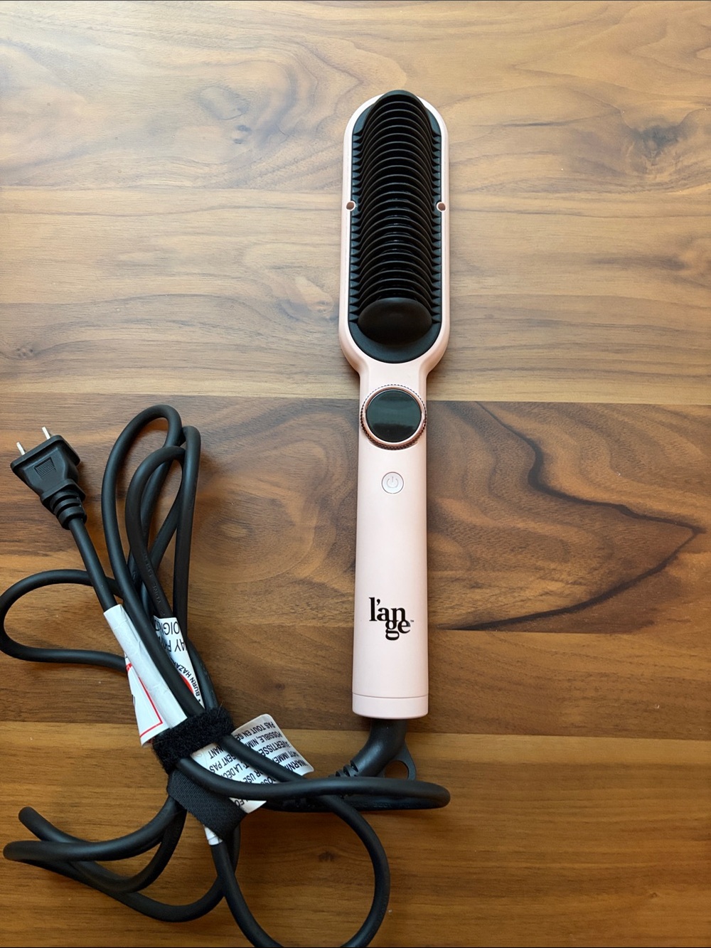 l'ange Smooth-It Heated Straightening Brush